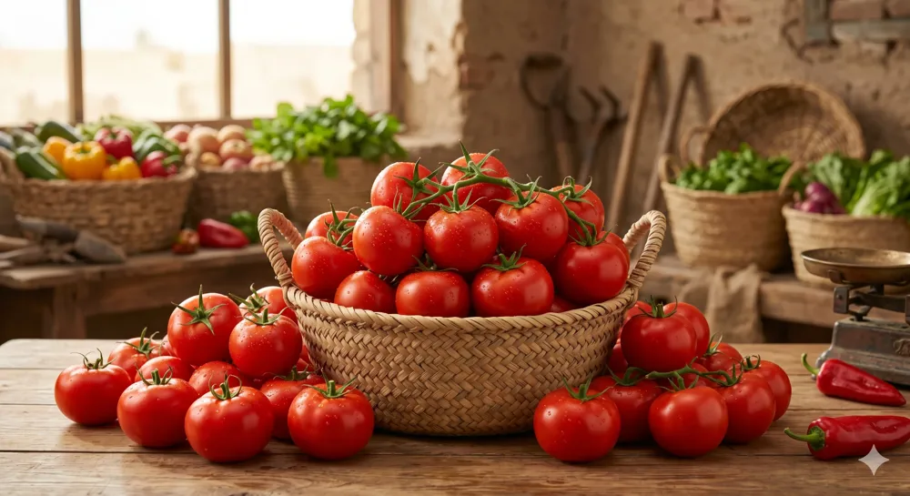 Fresh tomatoes